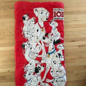 Vintage 90s 101 Dalmatians Sleeping Bag